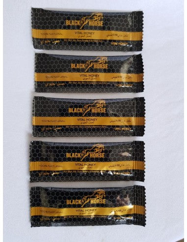 Black horse * 5 stick